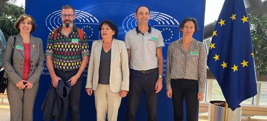 Dr. Mzia Kutateladze, Director of the Eliava Institute attended a meeting at the European Parliament