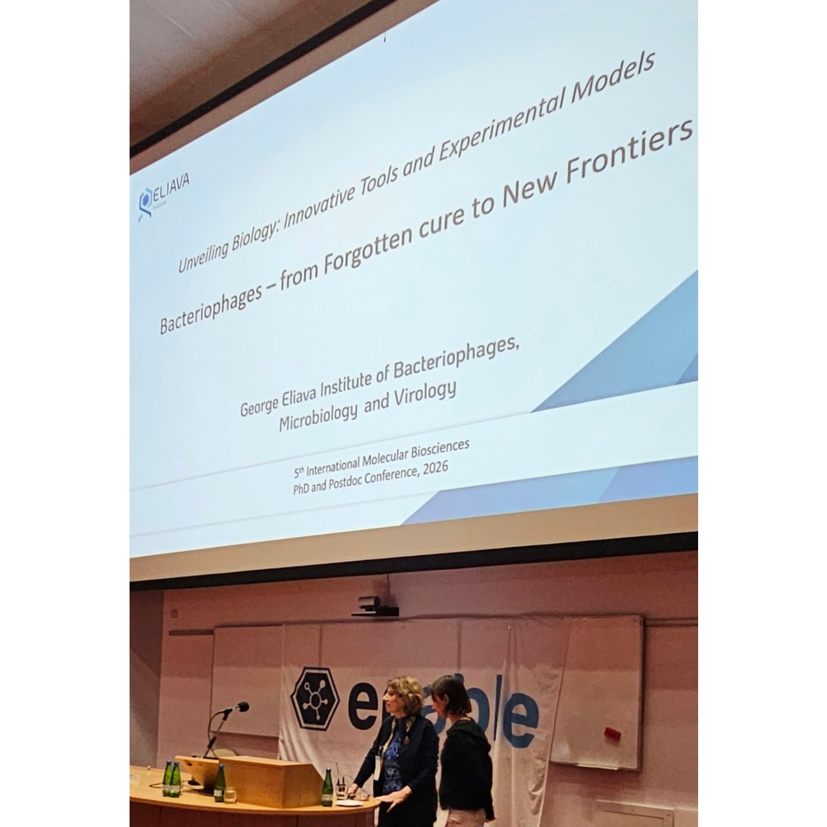 “Bacteriophages - From Forgotten Cure to New Frontiers” - Keynote Presentation at the International Conference in Krakow